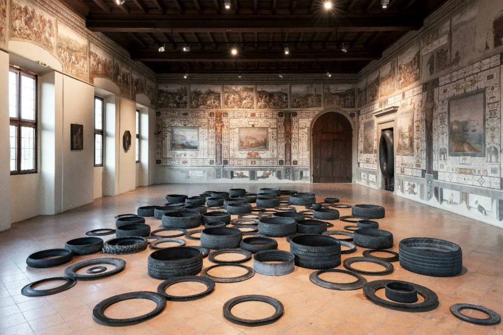 immagine per Paolo Canevari, God Year, 2026. Pinacoteca Città di Castello. Ph. Ilaria Lagioia e Pierpaolo Lo Giudice.