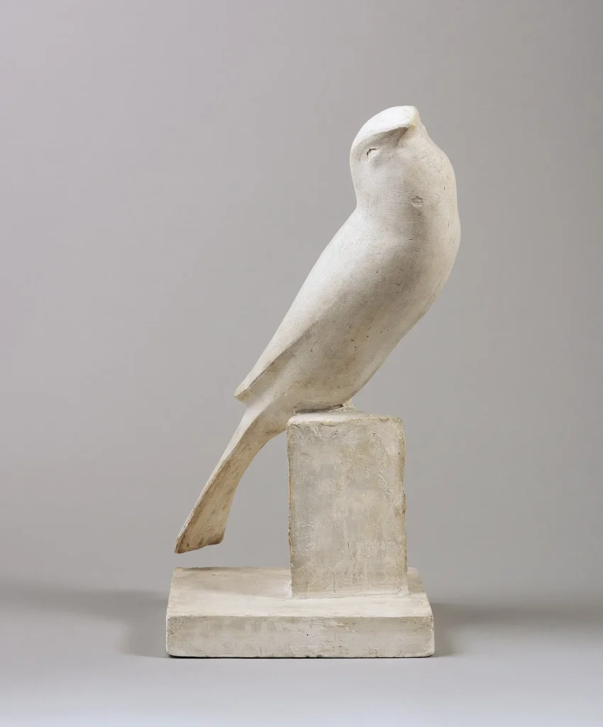 immagine per Canarino 1928 ca. due opere Gesso (sinistra) e bronzo (destra) cm 42 × 30 × 13