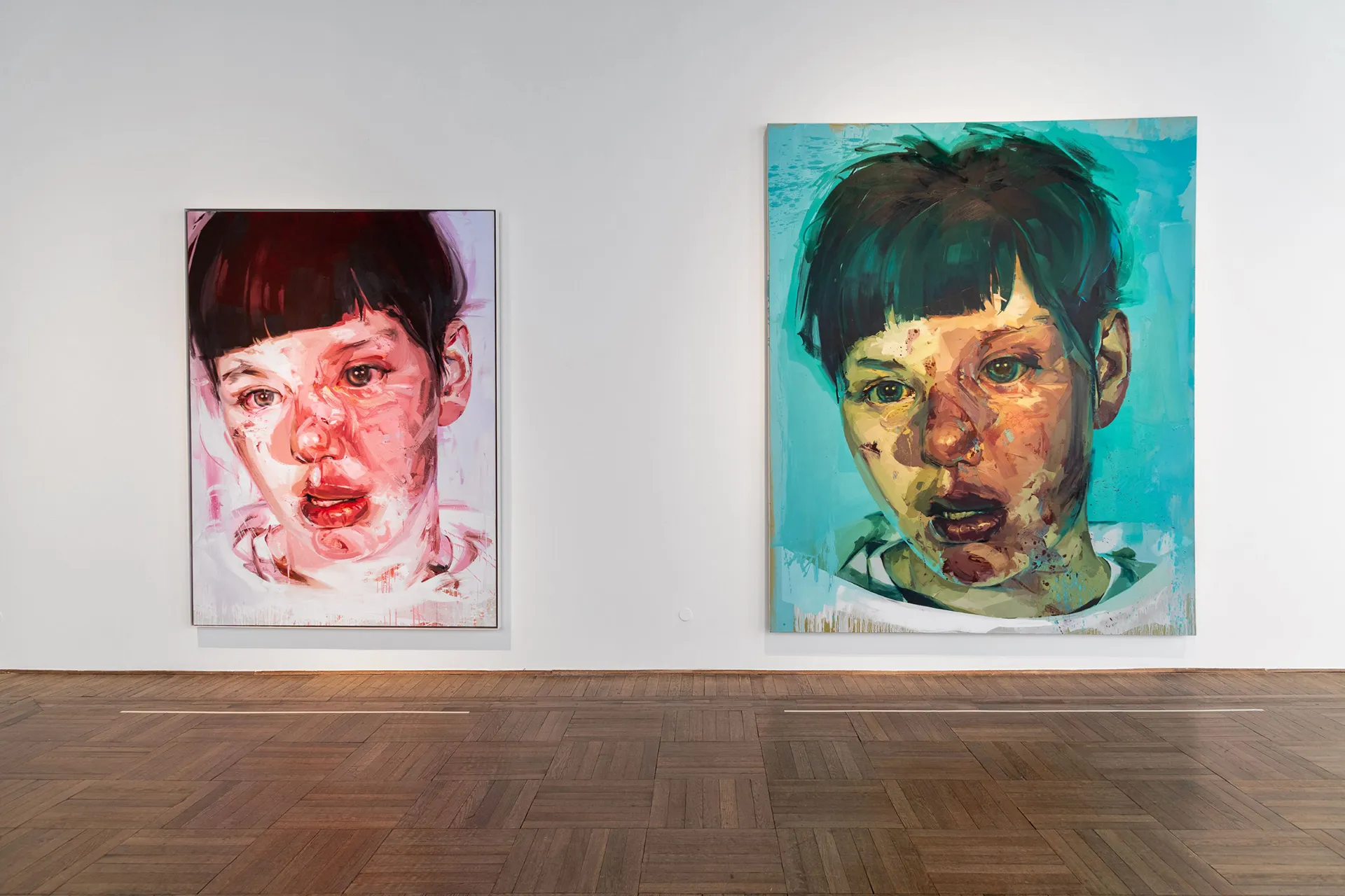 immagine per Exhibition view Jenny Saville a Ca’ Pesaro - Ca’ Pesaro - Galleria Internazionale d’Arte Moderna di Venezia (ph Irene Fanizza / Courtesy Fondazione Musei Civici di Venezia)