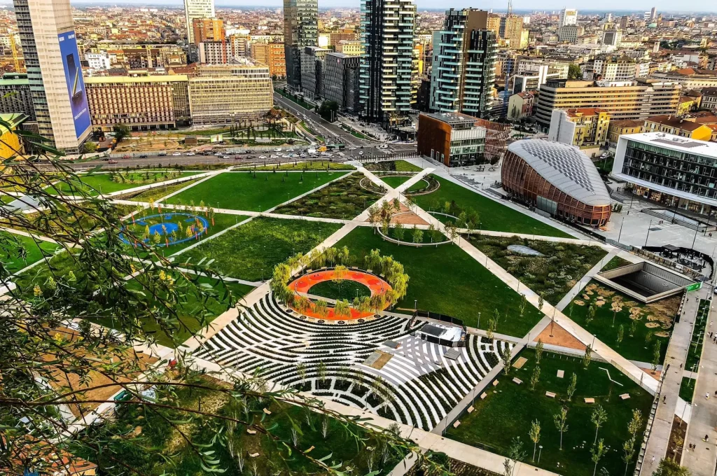 immagine per Biblioteca degli Alberi - Milano Porta Nuova