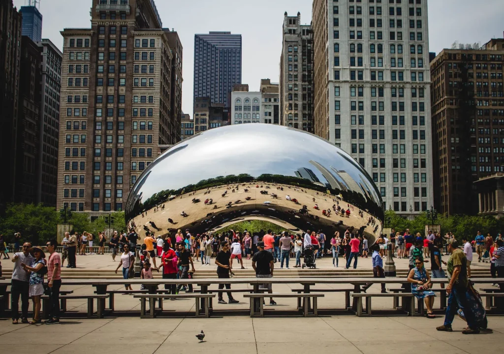 immagine per Anish Kapoor - Cloud gate - Millenium Park Chicago