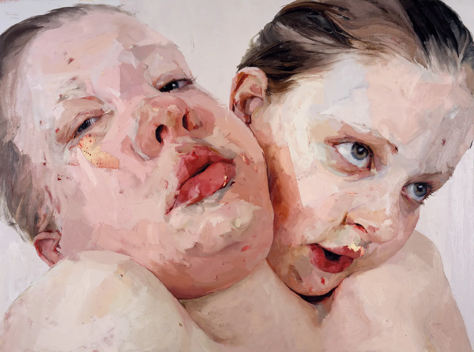 immagine per © Jenny Saville, Hyphen, 1999 – Olio su tela (All rights reserved, DACS 2026 / Courtesy Gagosian)