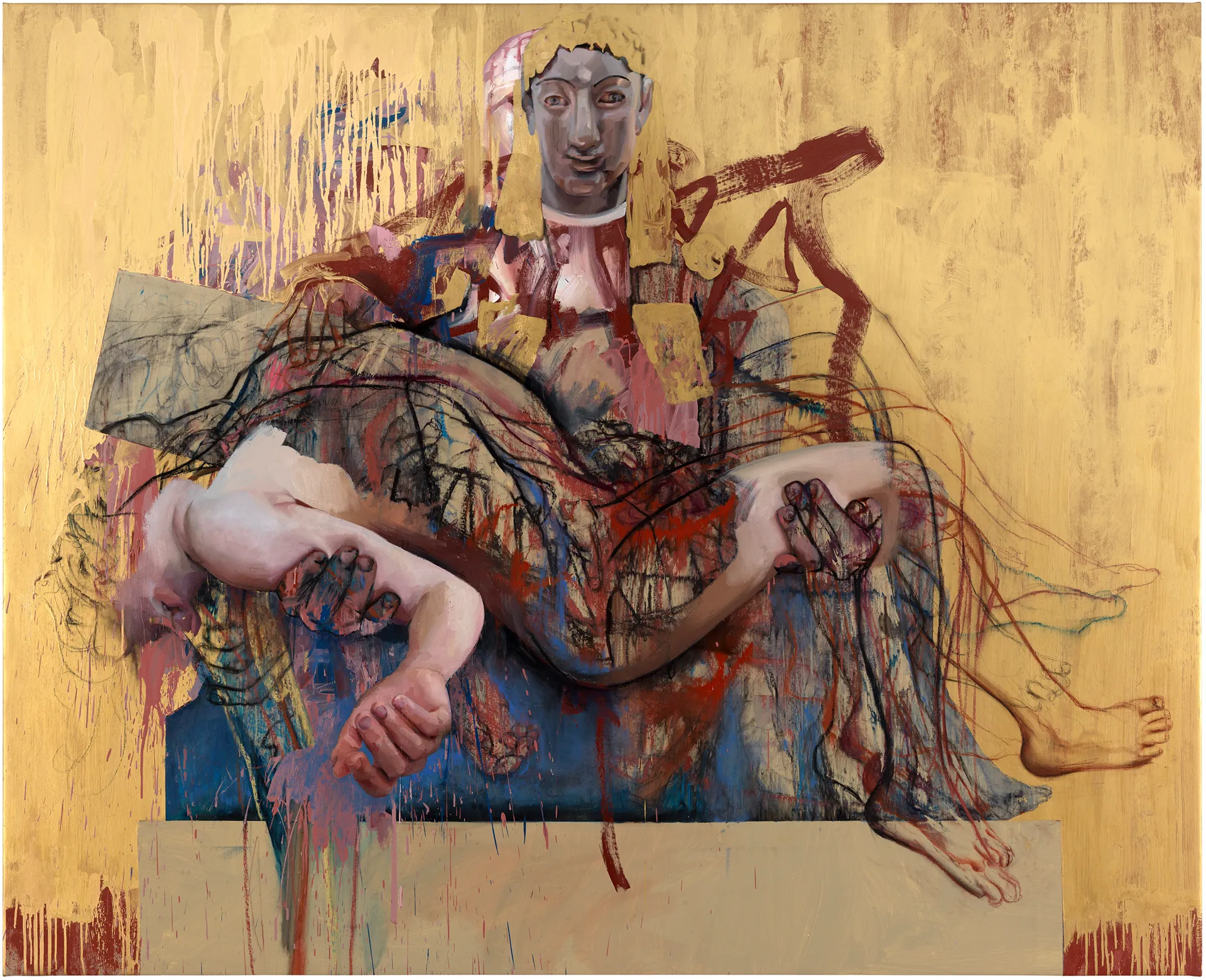 immagine per © Jenny Saville, Byzantium, 2018 - Olio su tela (ph Mike Bruce - All rights reserved, DACS 2026 / Courtesy Gagosian)