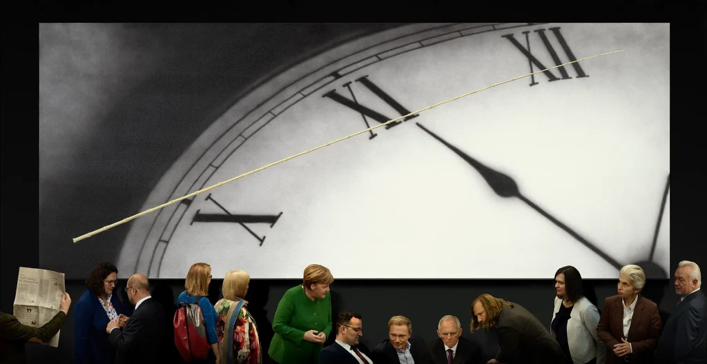 immagine per Andreas Gursky - Politik II (Politics II), 2020 © Andreas Gursky/SIAE, 2026 Courtesy the artist and Gagosian
