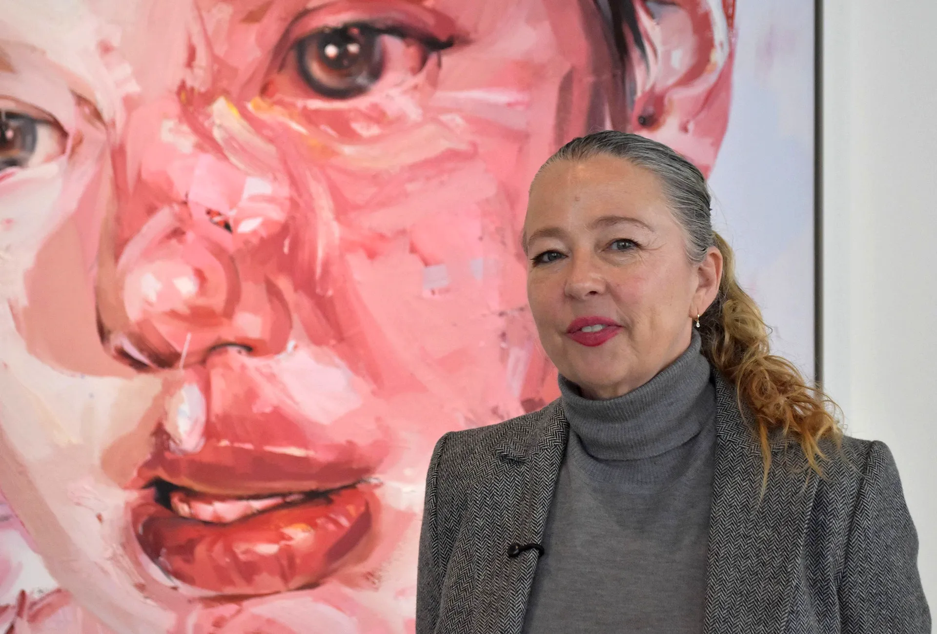 immagine per Jenny Saville a Ca’ Pesaro, Venezia (ph Manuela De Leonardis)