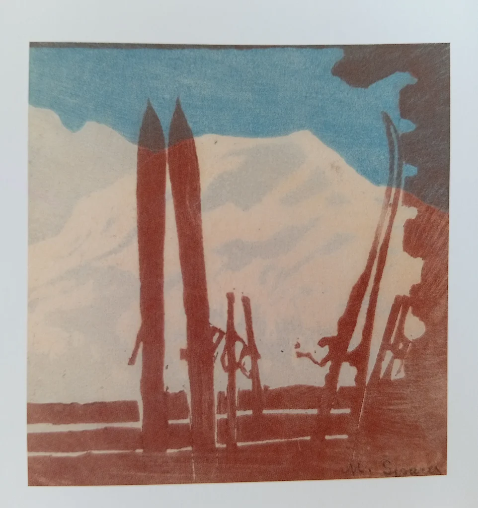 fig. 18 - Karl Pferschy, Sci -dal catalogo.