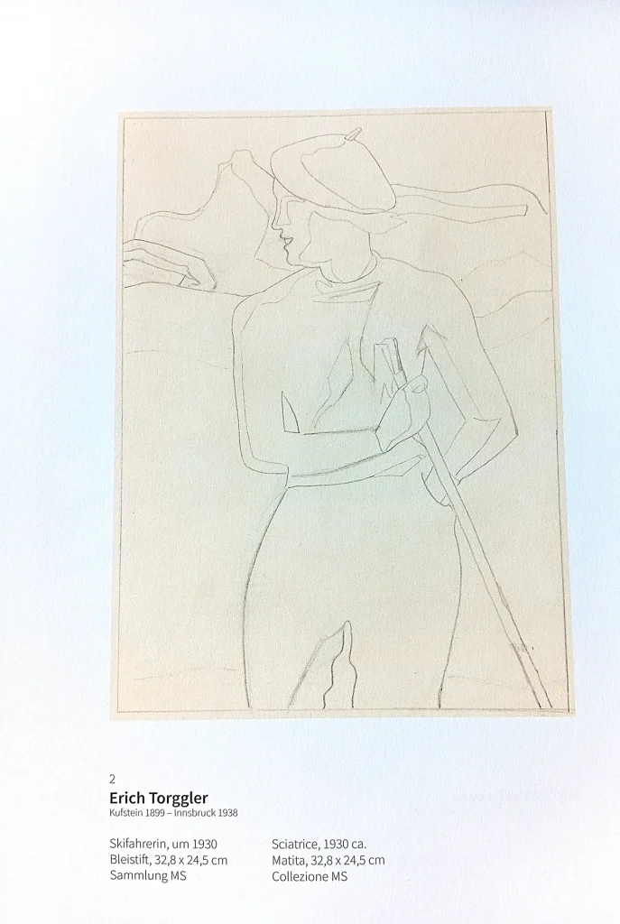 immagine per fig. 9 - Erich Torggler, Sciatrice -dal catalogo
