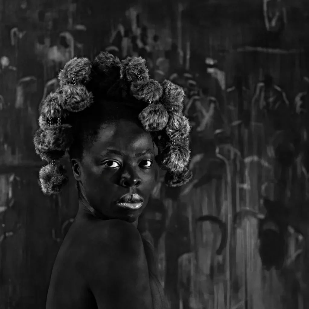 immagine per Zanele Muholi, dalla serie Somnyama Ngonyama: Zubantu II, Boston, 2016