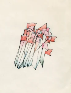 immagine per il poster di Franco Canale, disegno originale, s.d. (courtesy AIAP CDPG).