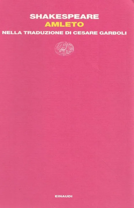 immagine per La copertina di Amleto nella traduzione di Cesare Garboli, Einaudi 2009