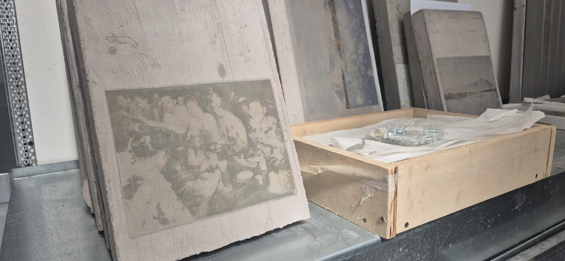 immagine per fig. 15 - Stefano Canto, Sogno di Pietra, 2026, exhibition view, Matèria, Roma. Courtesy the artist and Matèria, Roma. Foto Daniela Trincia