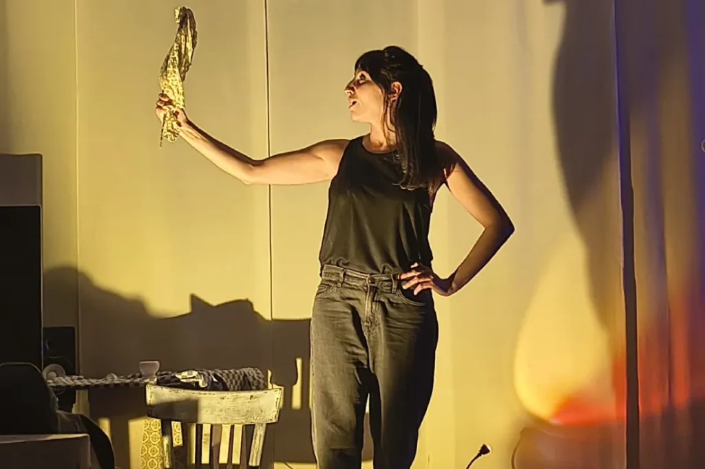 immagine per Attilio, di e con Flavia Ripa e la complicità di Paola Tintinelli. Teatro Linguaggicreativi, Milano