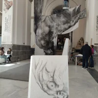 immagine per Schizzo di Sabrina Mistico - Museo MANN Parthenope. La sirena e la città Francisco Bosoletti 2026