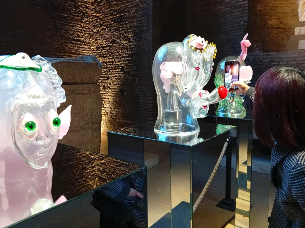 immagine per Wu Jian’an - sculture in vetro alla mostra Metamorphoses, Roma, 2026 -ph. Barbara Martusciello (1)