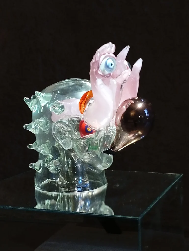 immagine per Wu Jian’an - sculture in vetro alla mostra Metamorphoses, Roma, 2026 -ph. Barbara Martusciello (2)