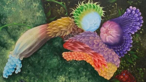 immagine per Diego Gualandris. Pittura in forma di floralia e florilegi.