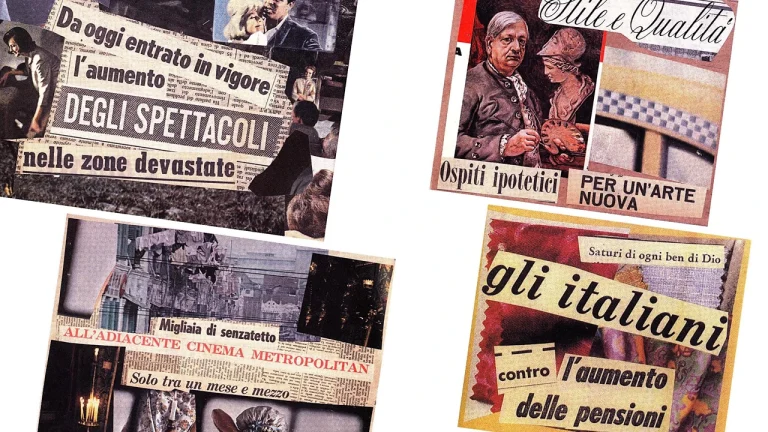 immagine per Lamberto Pignotti. Agitatore verbo-visivo, militante a Roma e il presidio del VII Municipio