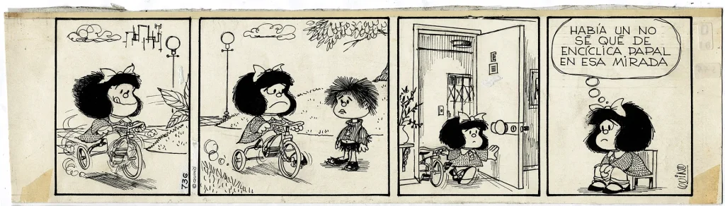 immagine per Mafalda, Quino - strip