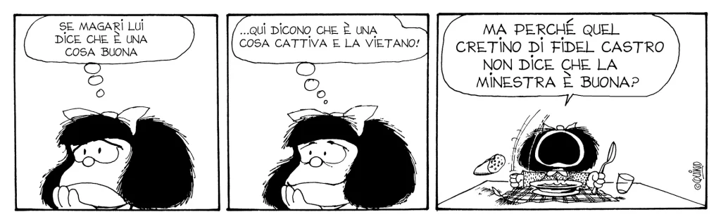immagine per Mafalda, Quino - strip