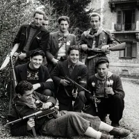 immagine per Brigata Calvi (foto restaurata in AI)