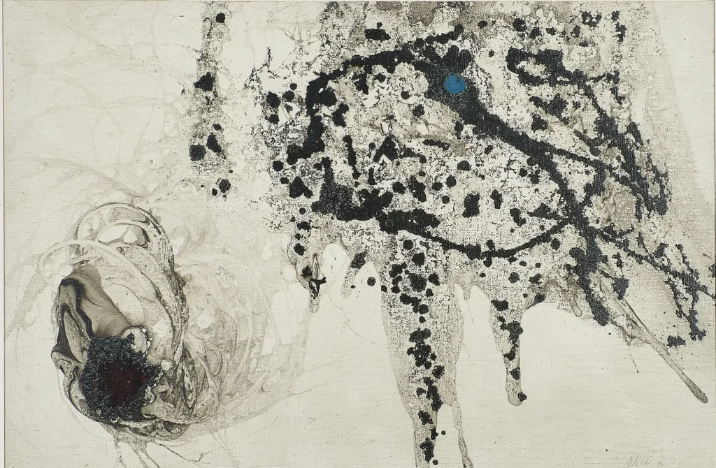 immagine per Gianni Dova, Suggestione, 1952, 58x38
