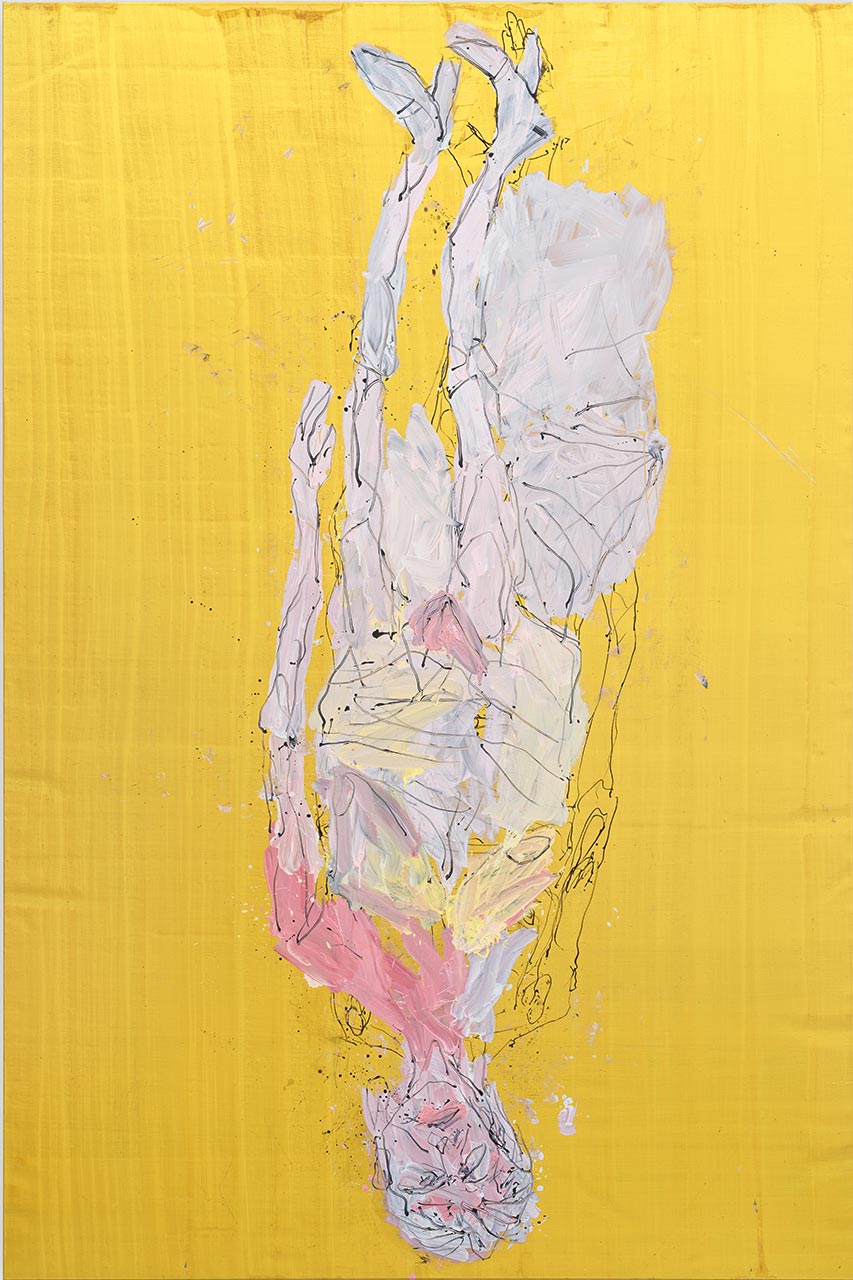 immagine per Georg Baselitz, Türkische Hose auf dem Treppchen