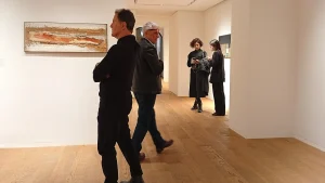 immagine per Galleria Tornabuoni Roma - da Passo a due 2026 -in pp. Gastone Novelli, Omaggio all’indecenza, 1959-ph. Barbara Martusciello