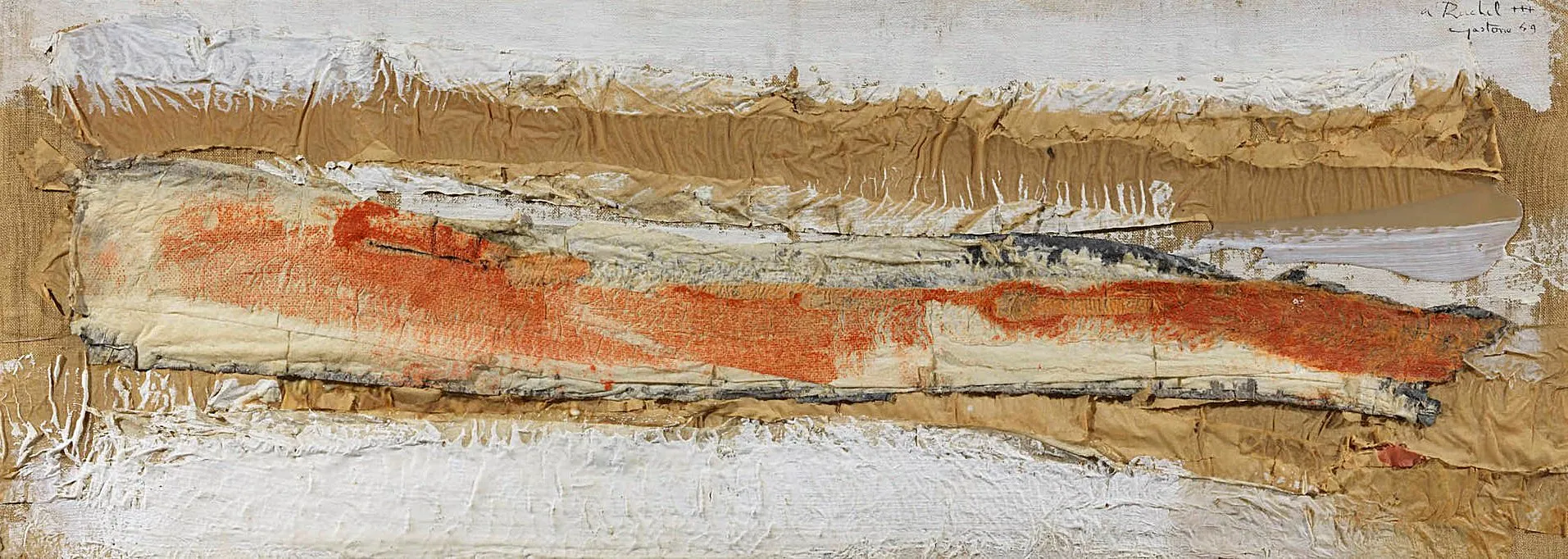 immagine per Gastone Novelli, Omaggio all’indecenza, 1959