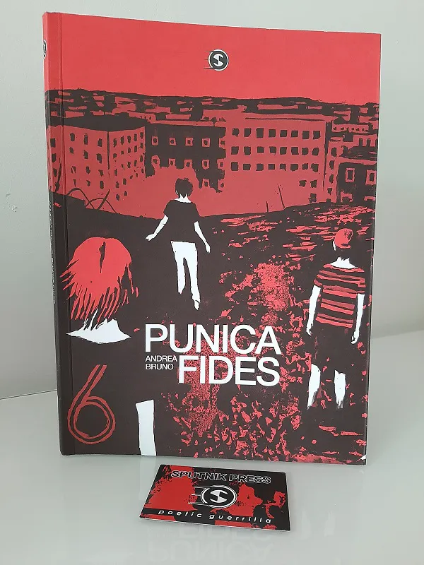 immagine per La copertina di Punica Fides, di Andrea Bruno, edito dalla Sputnik Press.