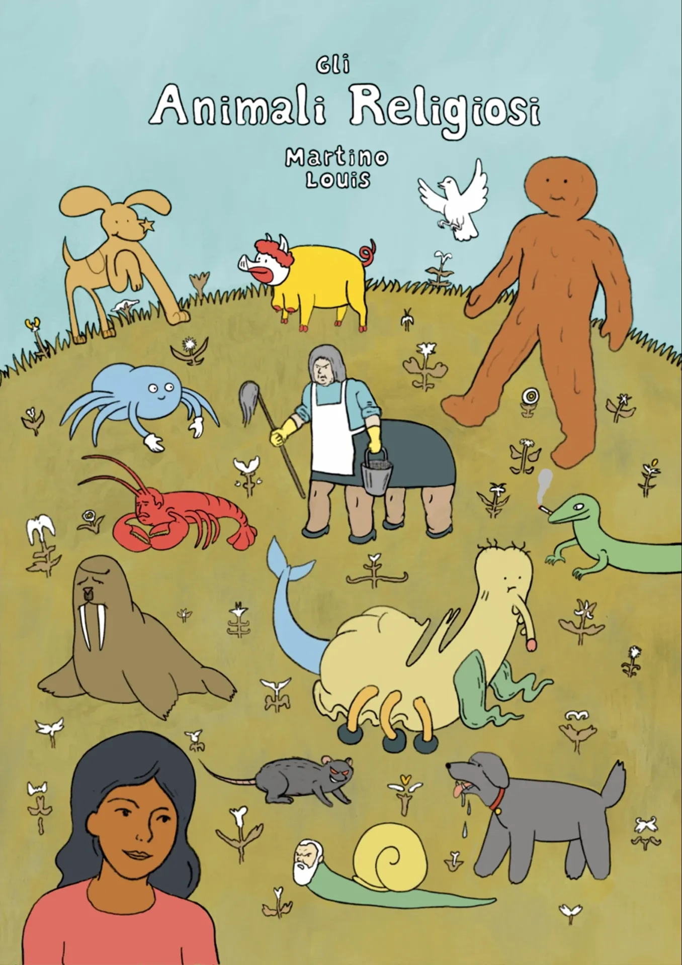 immagine per La copertina dell'autopubblicazione Gli animali religiosi Vol.1 di Martino Louis.