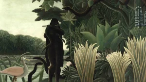 immagine per Le incantatrici di serpenti di Henri Rousseau. Al Musée de l’Orangerie di Parigi.