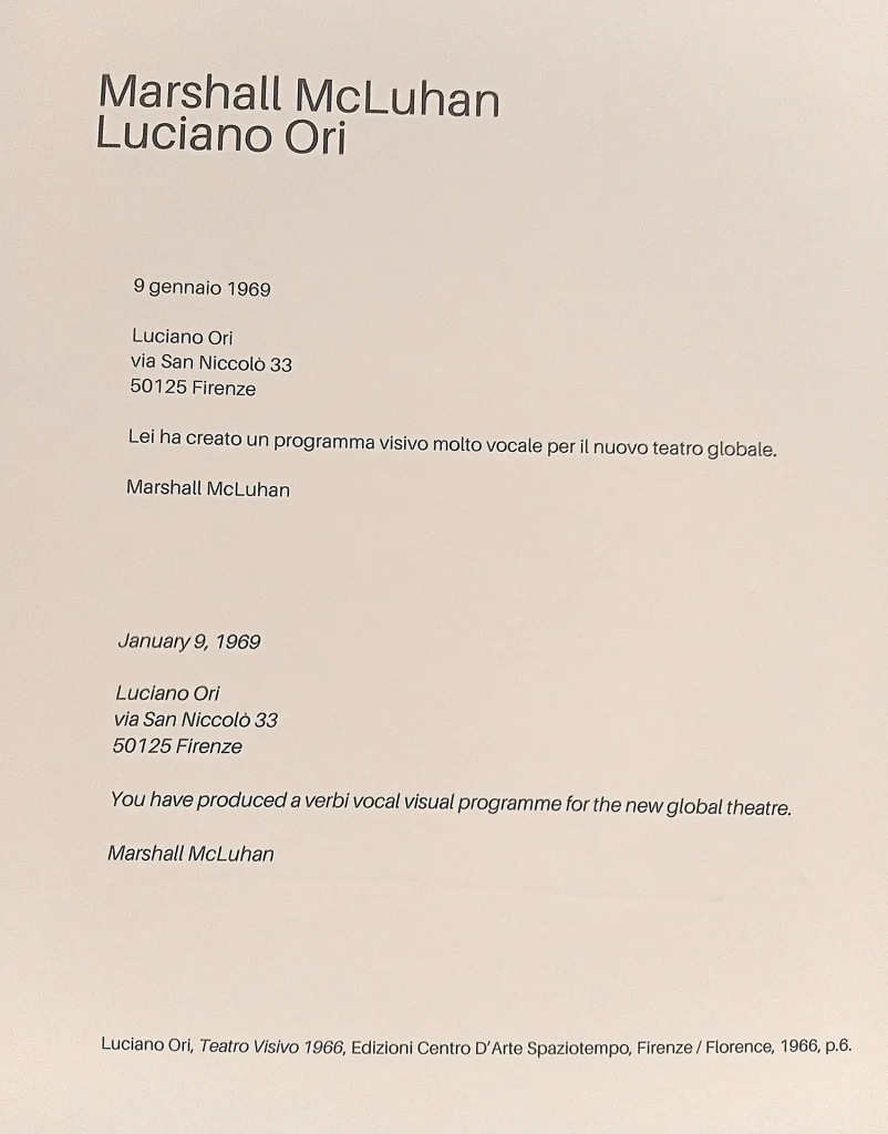 immagine per Luciano Ori e McLuhan