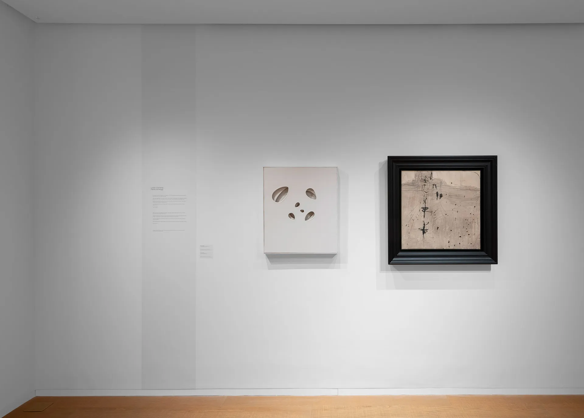 immagine per Lucio Fontana e Paolo Scheggi -Galleria Tornabuoni Roma - da Passo a due, mostra, 2026 .