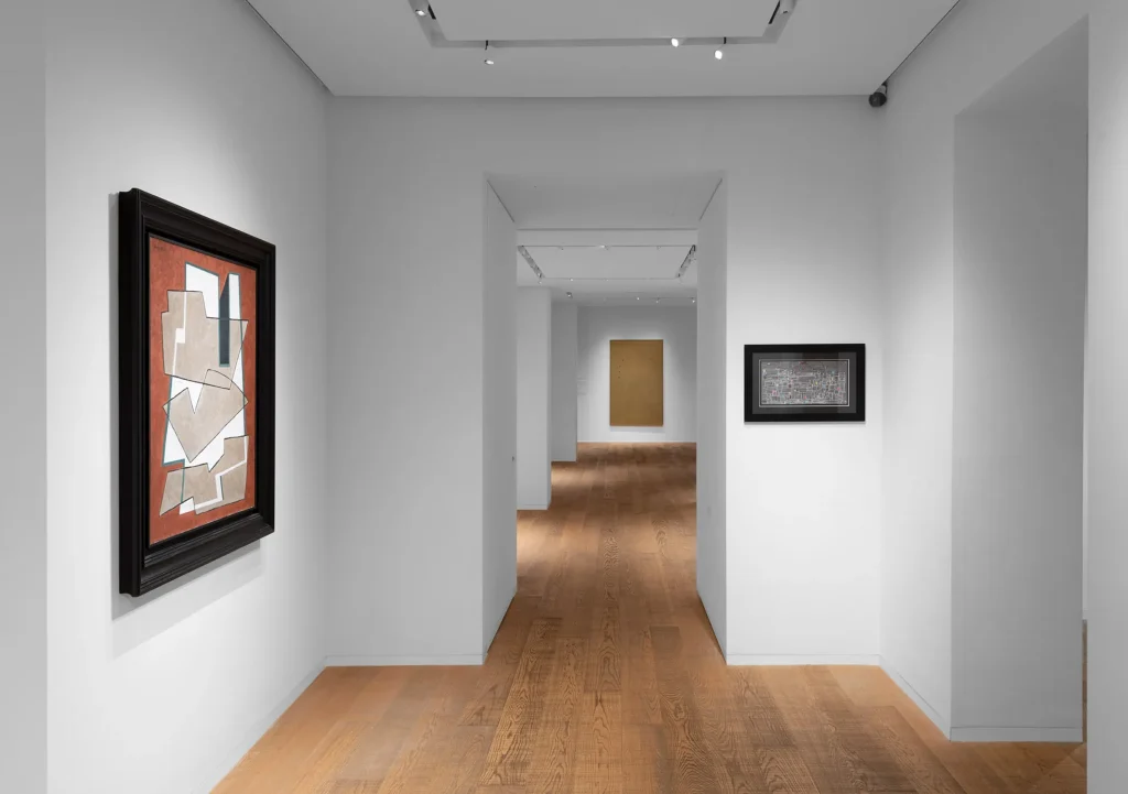 immagine per Piero Dorazio e A. Magnelli in fondo Le Jour di Fontana Galleria Tornabuoni Roma da Passo a due mostra 2026