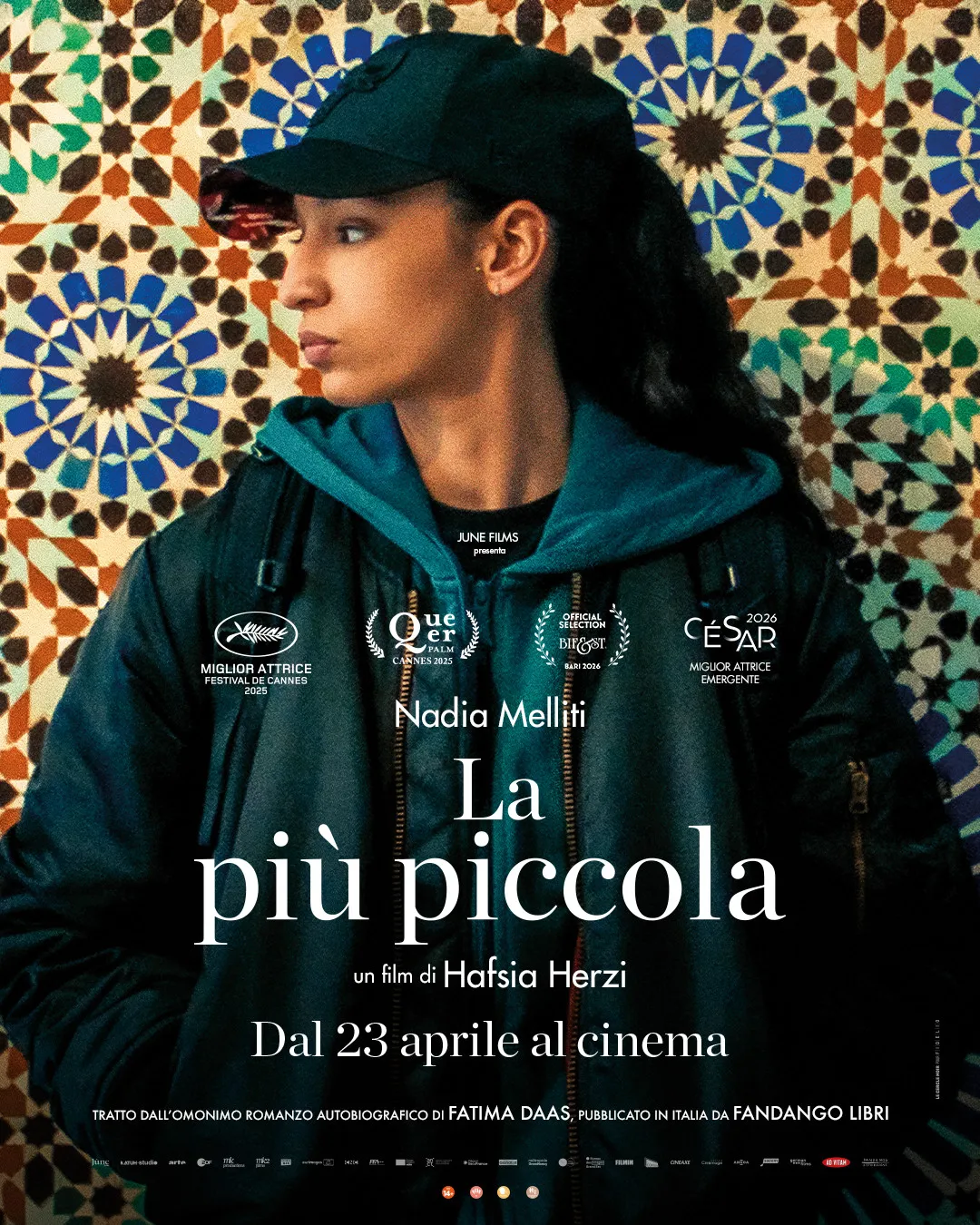 immagine per il manifesto del film La più piccola, di Hafsia Herzi