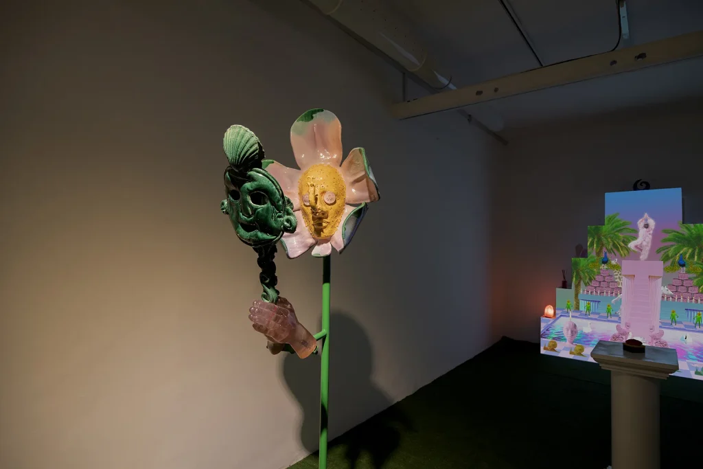 immagine per Installation view ULTRA FLAT, Fondazione Pastificio Cerere 2026. Courtesy Fondazione Pastificio Cerere. Credits: Carlo Romano.