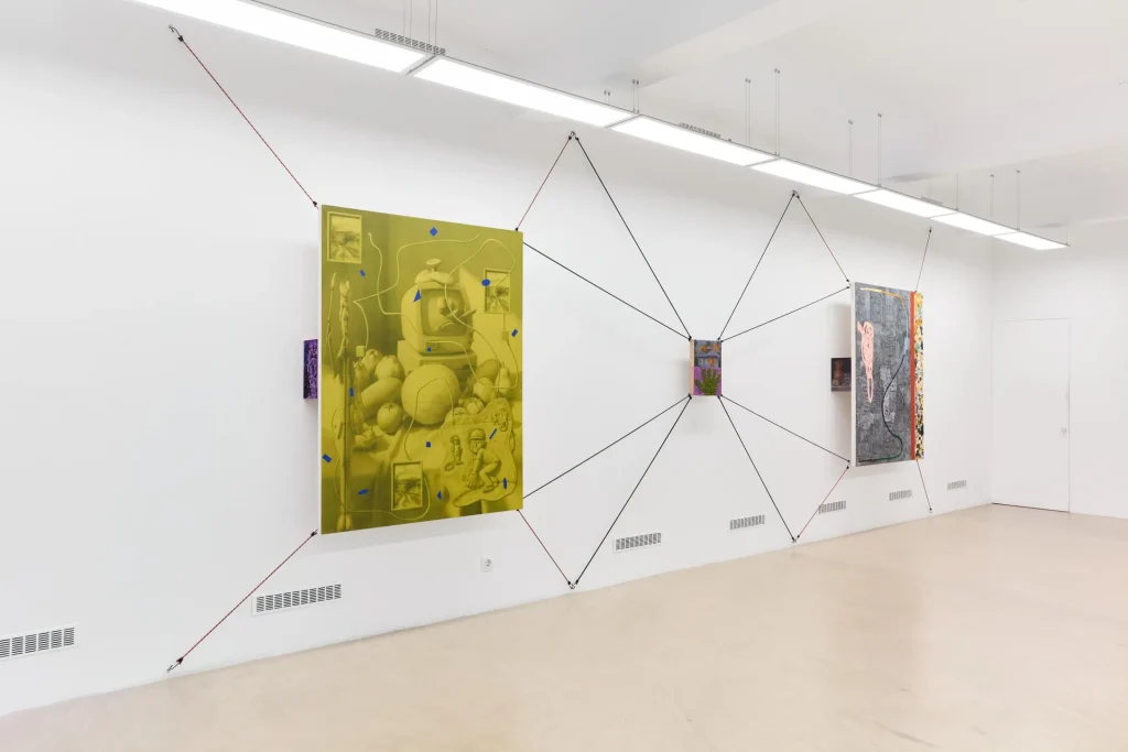 immagine per Max Freund e Paul Riedmüller: Guided Hands, installation view, Horizont Gallery, Budapest. Photo Dávid Bíró