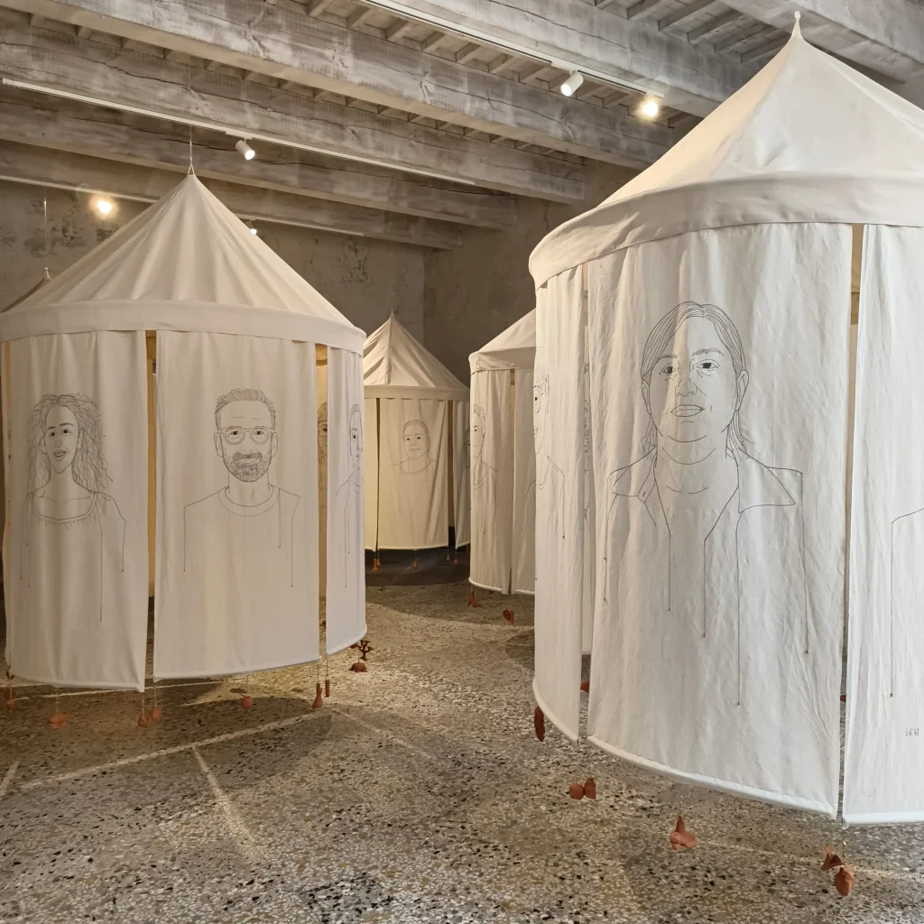 immagine per L. Orta- trame di comunità - Sala principale. Foto di S. Piu