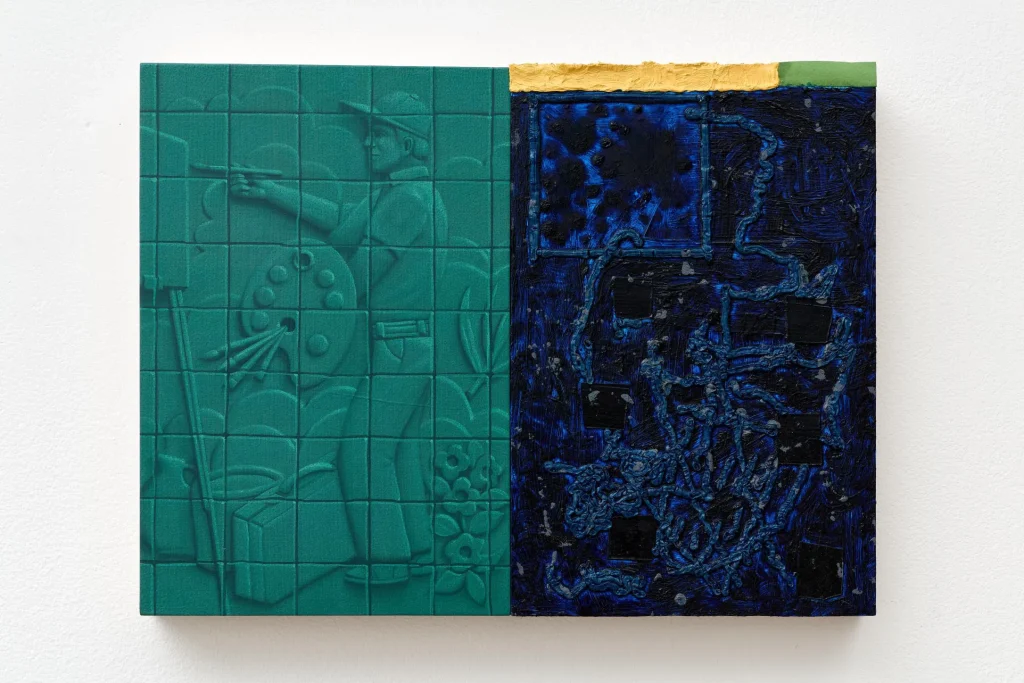 immagine per Max Freund e Paul Riedmüller: Guided Hands, installation view, Horizont Gallery, Budapest. Photo Dávid Bíró