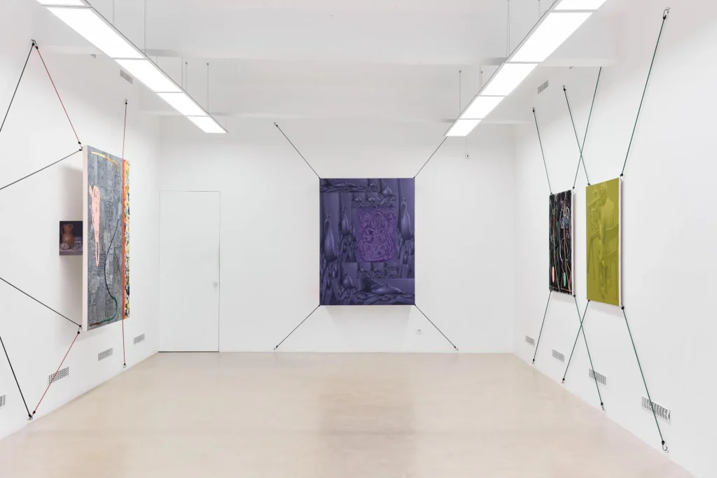 immagine per Max Freund e Paul Riedmüller: Guided Hands, installation view, Horizont Gallery, Budapest. Photo Dávid Bíró