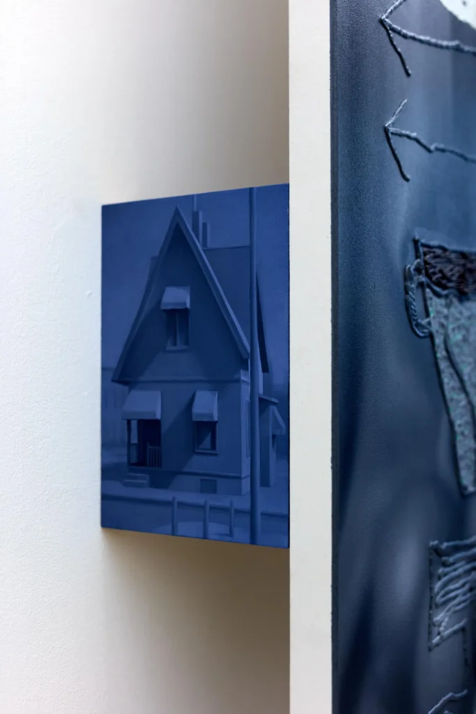 immagine per Max Freund e Paul Riedmüller: Guided Hands, installation view, Horizont Gallery, Budapest. Photo Dávid Bíró