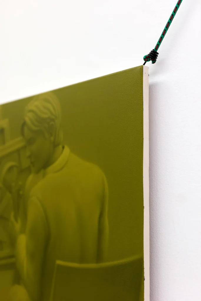 immagine per Max Freund e Paul Riedmüller: Guided Hands, installation view, Horizont Gallery, Budapest. Photo Dávid Bíró