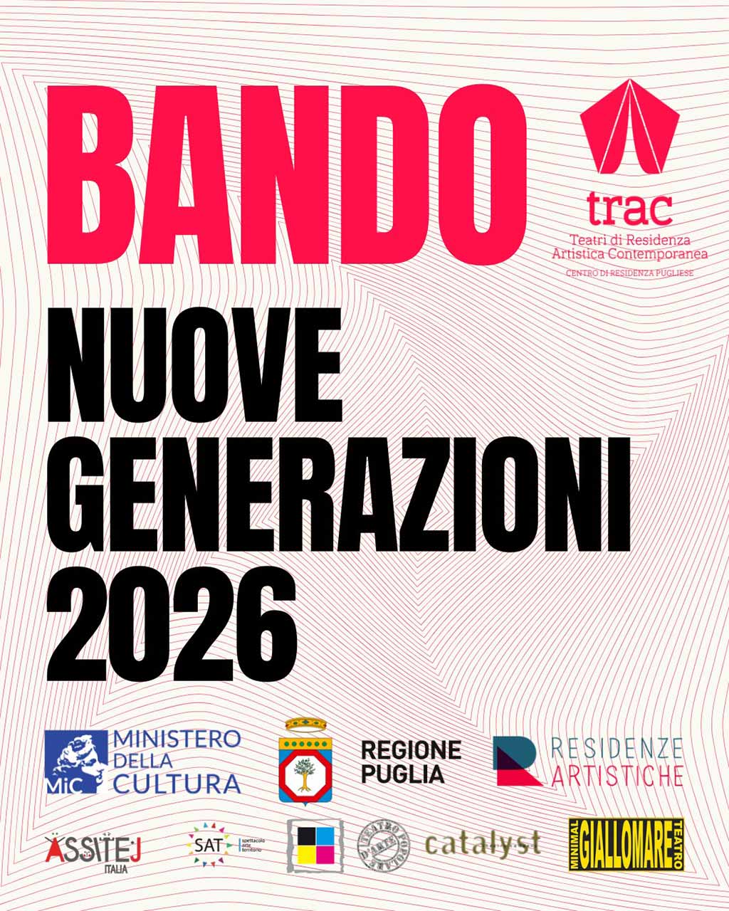 immagine per Bando residenze nuove generazioni