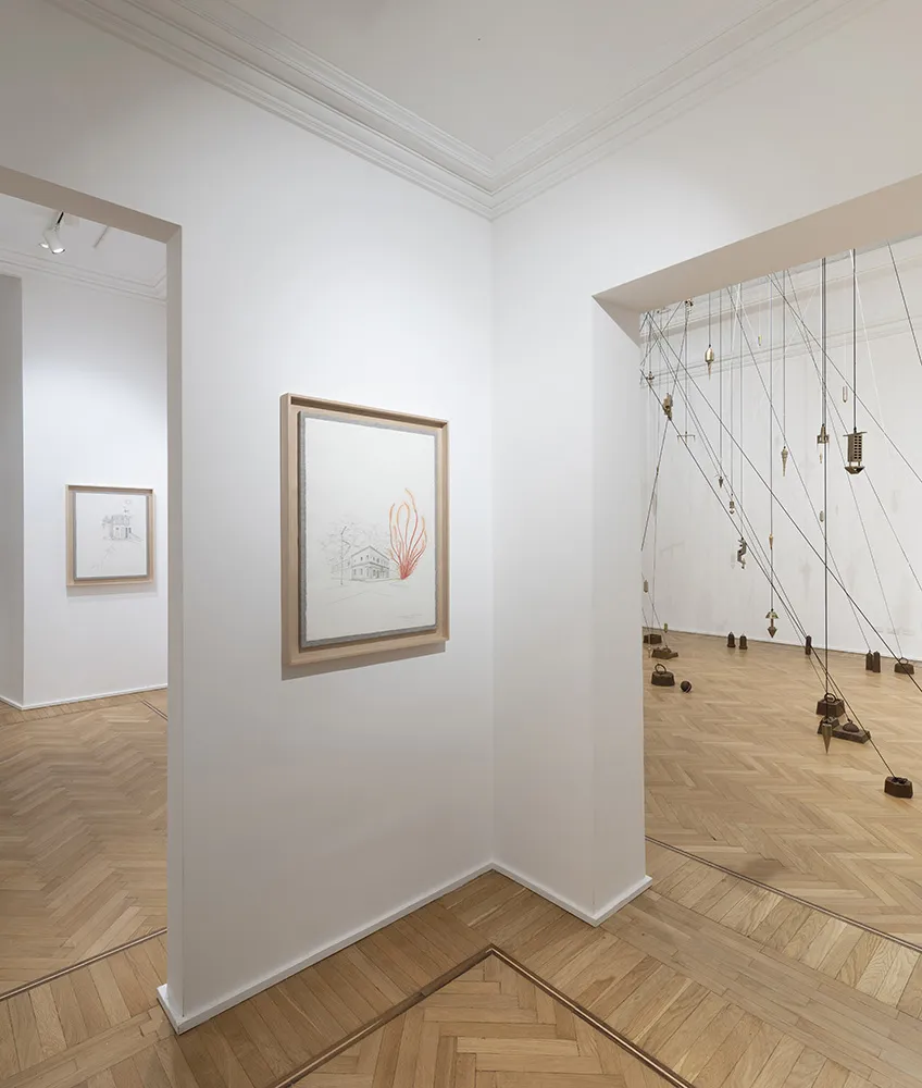 immagine per CARLOS GARAICOA, I giardini di Piranesi, veduta mostra, 2026 -Galleria CONTINUA, Roma - Ph. Giorgio Benni