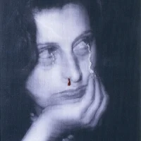 immagine per Francesco Vezzoli, L'amore-Anna Magnani loved Roberto Rossellini, 2002 -Collez. Giuseppe Iannaccone, Milano .
