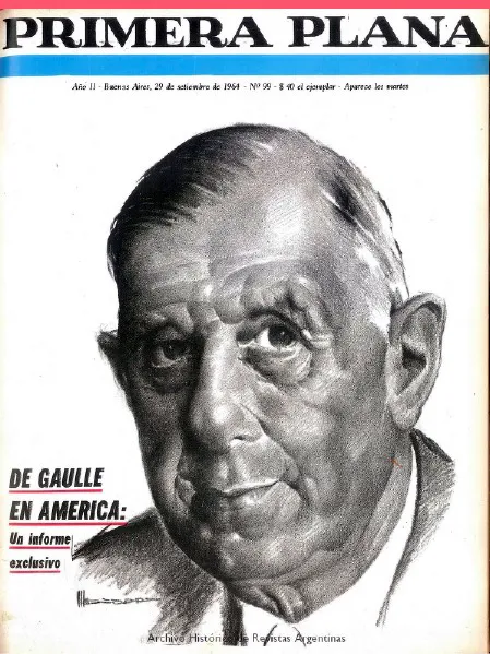 immagine per La copertina del numero 99 di Primera Plana, su cui Mafalda inizia a essere pubblicata con regolarità