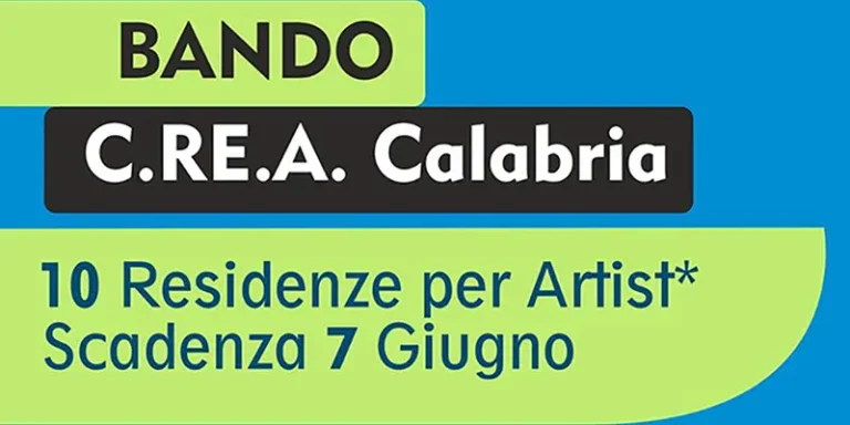 immagine per Bando C.Re.A. Calabria 2026
