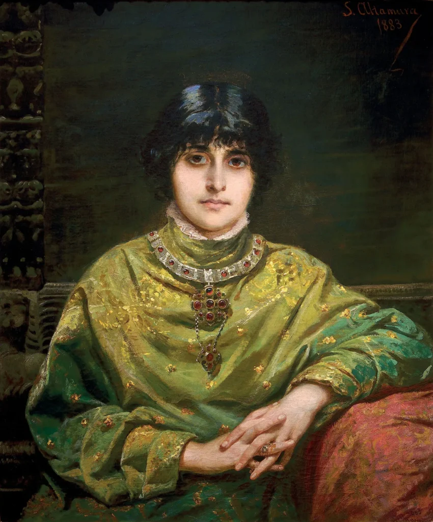 Francesco Saverio Altamura, La rosa d'Oriente -Museo dellOttocento, Pescara