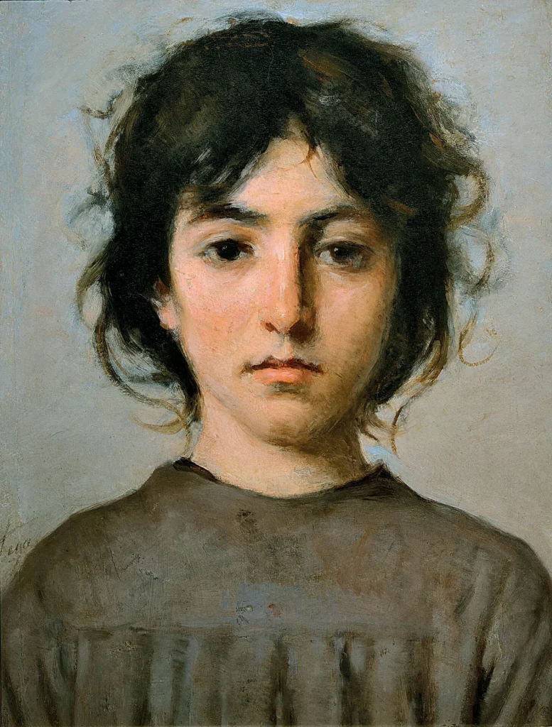 Silvestro Lega, L'adolescente - Museo dell'Ottocento-Pescara