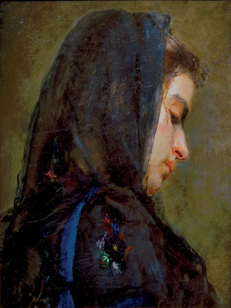 Antonio Mancini, Profilo femminile - Museo dell'Ottocento, Pescara
